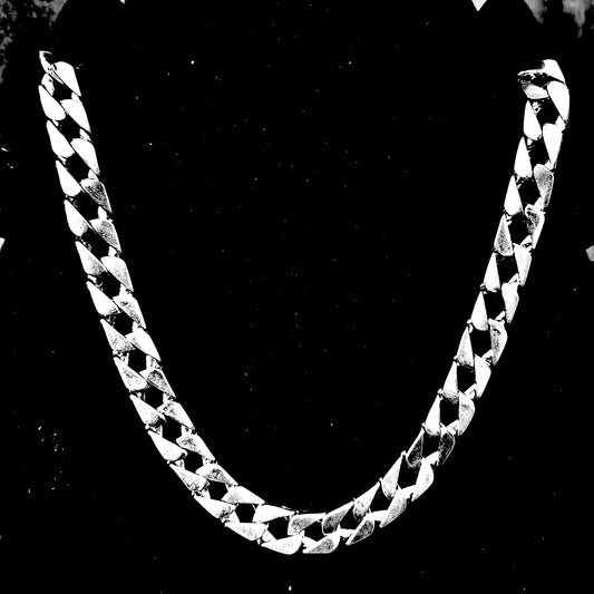 Bold Cuban Link Chain in 925 Sterling Silver