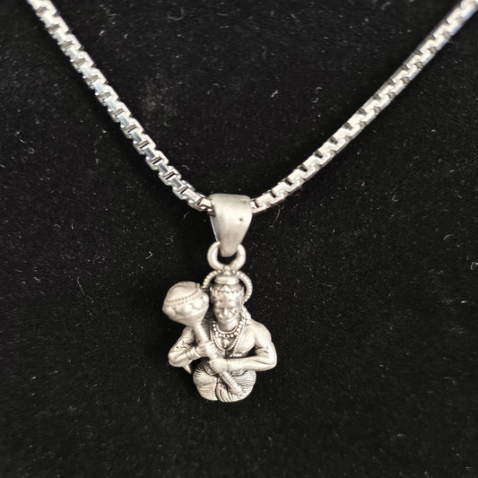 Bhakt Hanuman Matte-Finish Pendant