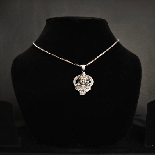 Ram Lalla Blessings Matte-Finish Pendant