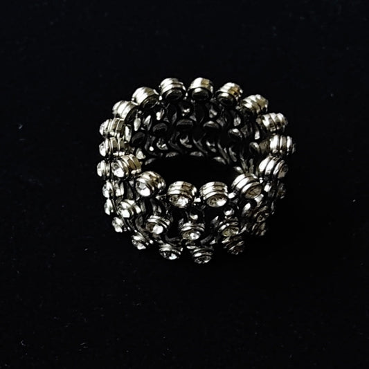 Convertible Floral Link Bracelet in 925 Sterling Silver