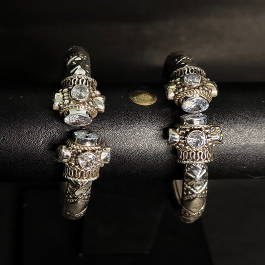 Heritage Crown Kada in 925 Sterling Silver