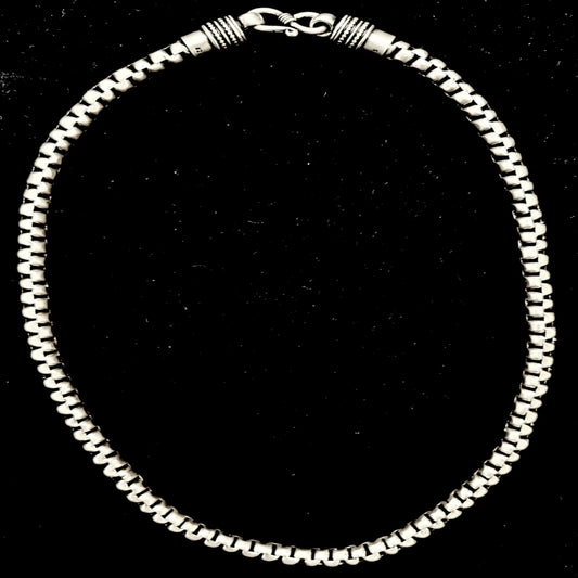 Square Link Chain in 925 Sterling Silver