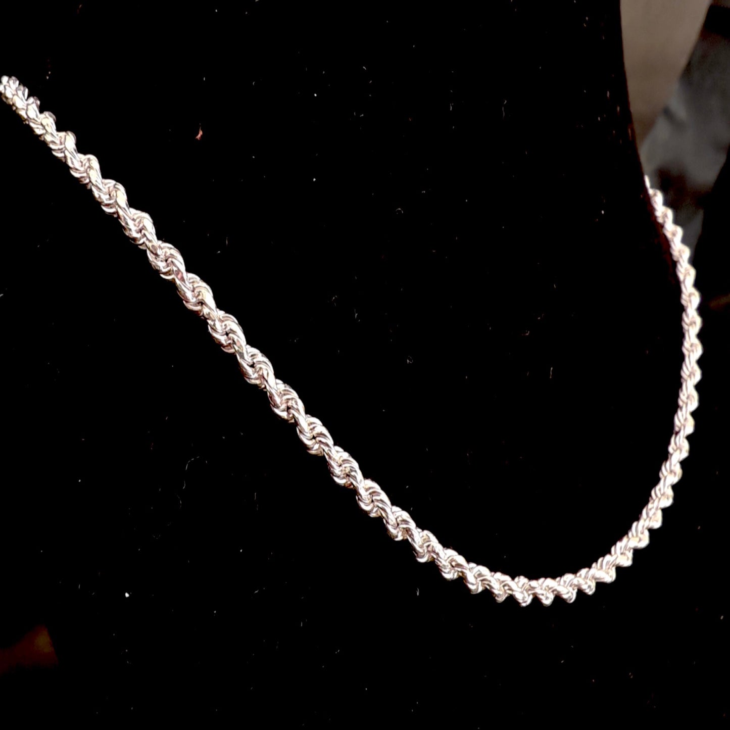 Thick Rope Chain in 925 Sterling Silver