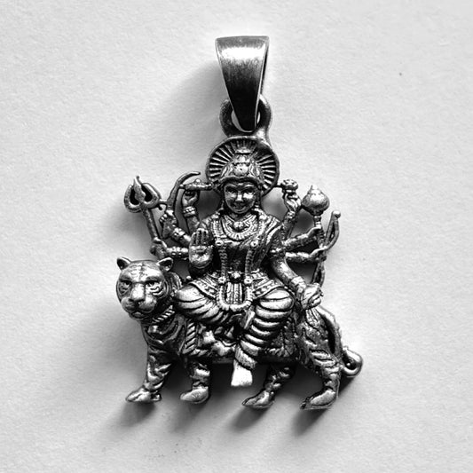 Shakti Durga Matte-Finish Pendant