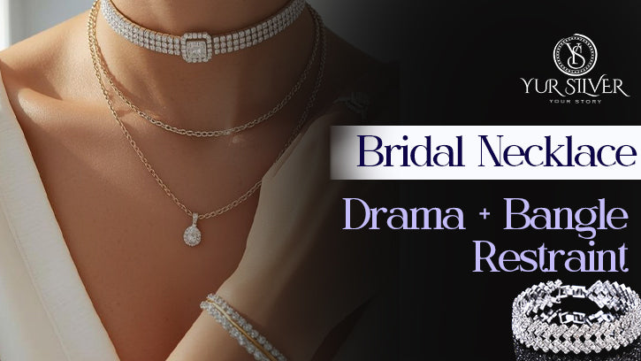 Bridal Necklace Drama & Minimal Bangle Trends 2026