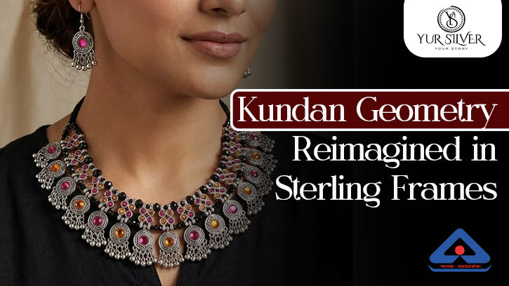 Kundan Geometry Reimagined in Sterling Frames