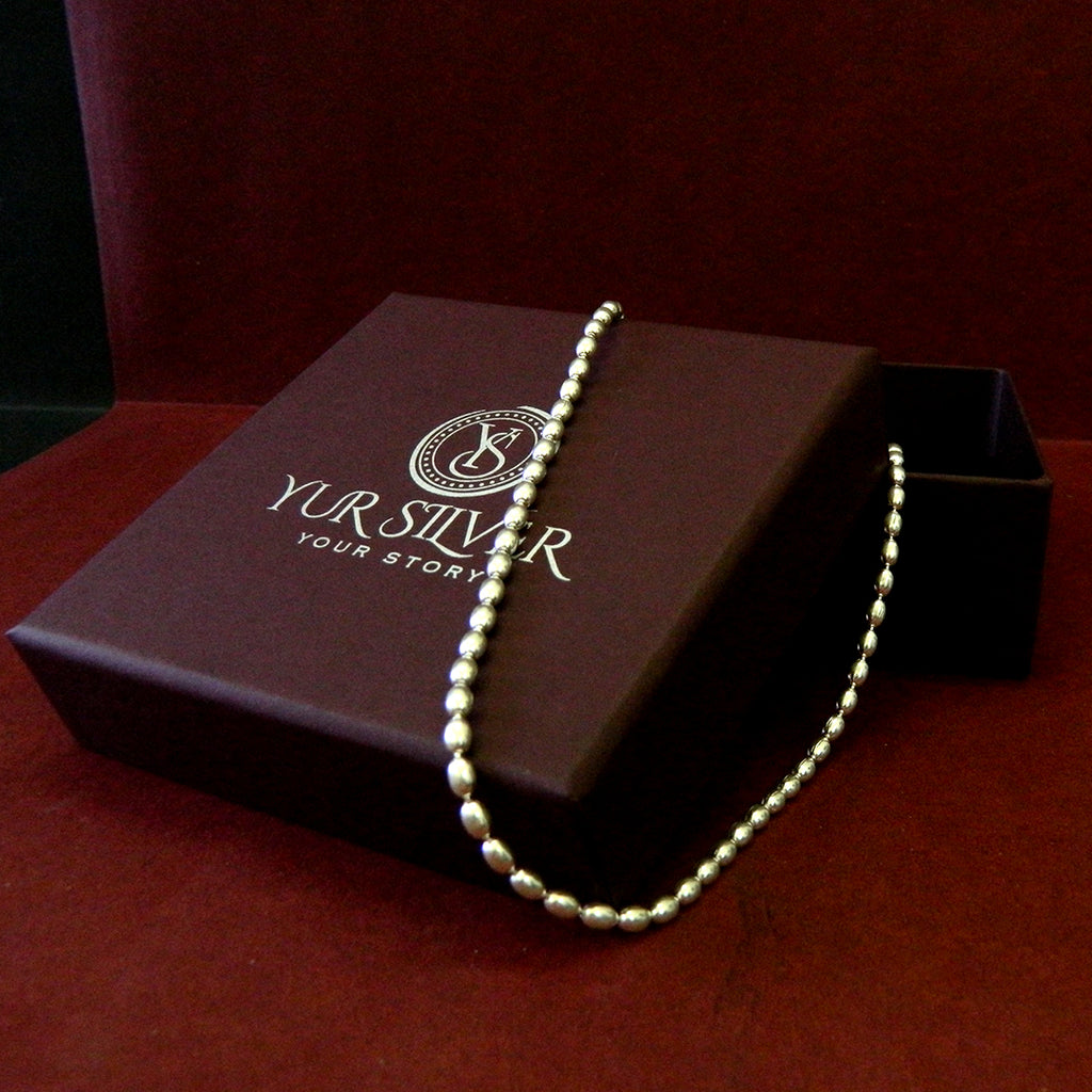 Bullet Bead Classic Chain