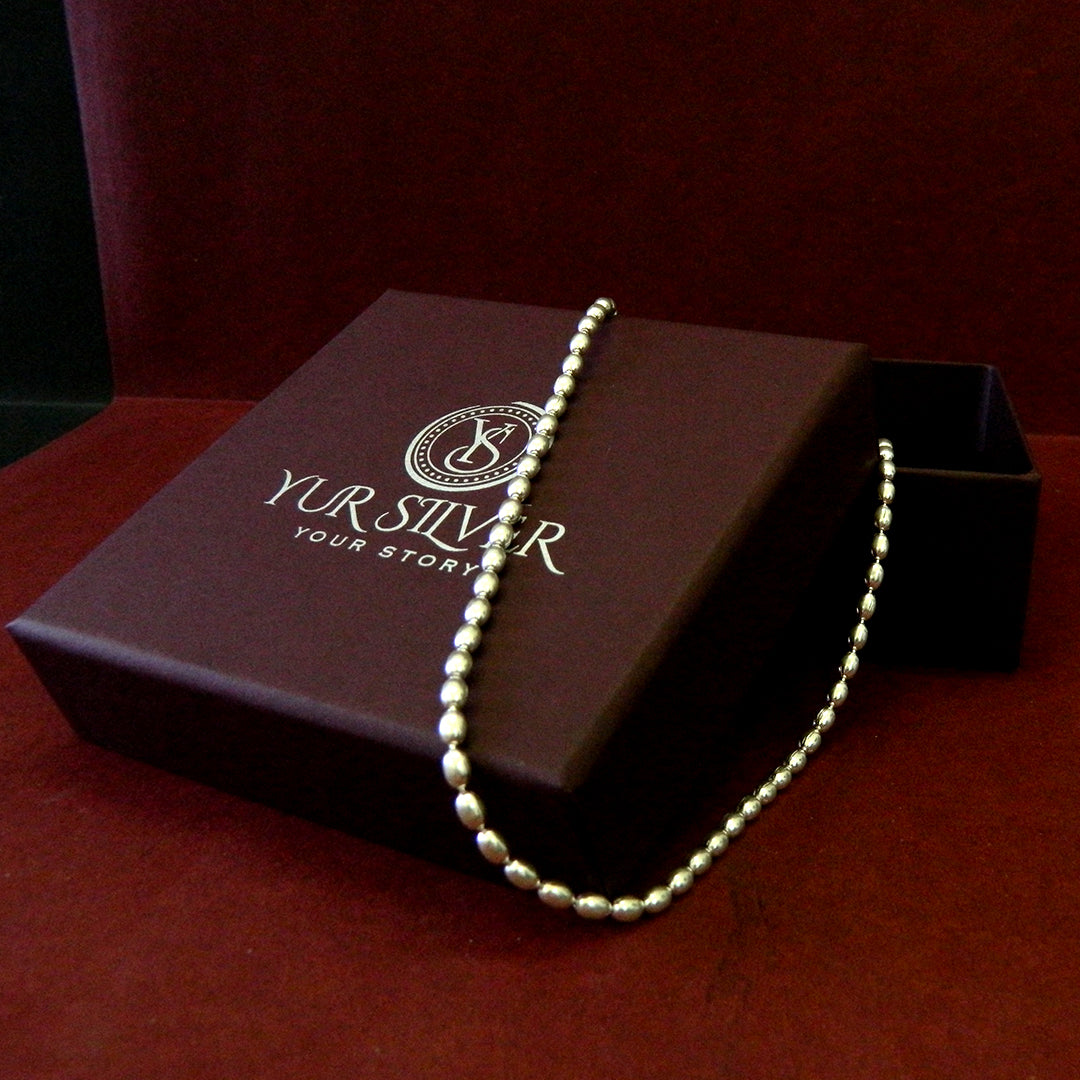 Bullet Bead Classic Chain