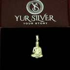 YurSilver Meditative Buddha Pendant