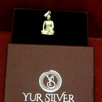 YurSilver Wisdom Buddha Profile Pendant