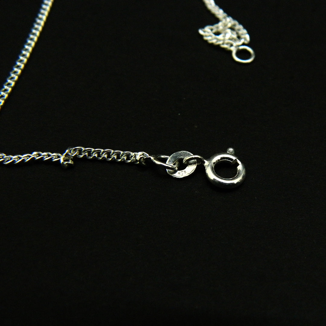 Mini Ball Bead Chain in 925 Sterling Silver