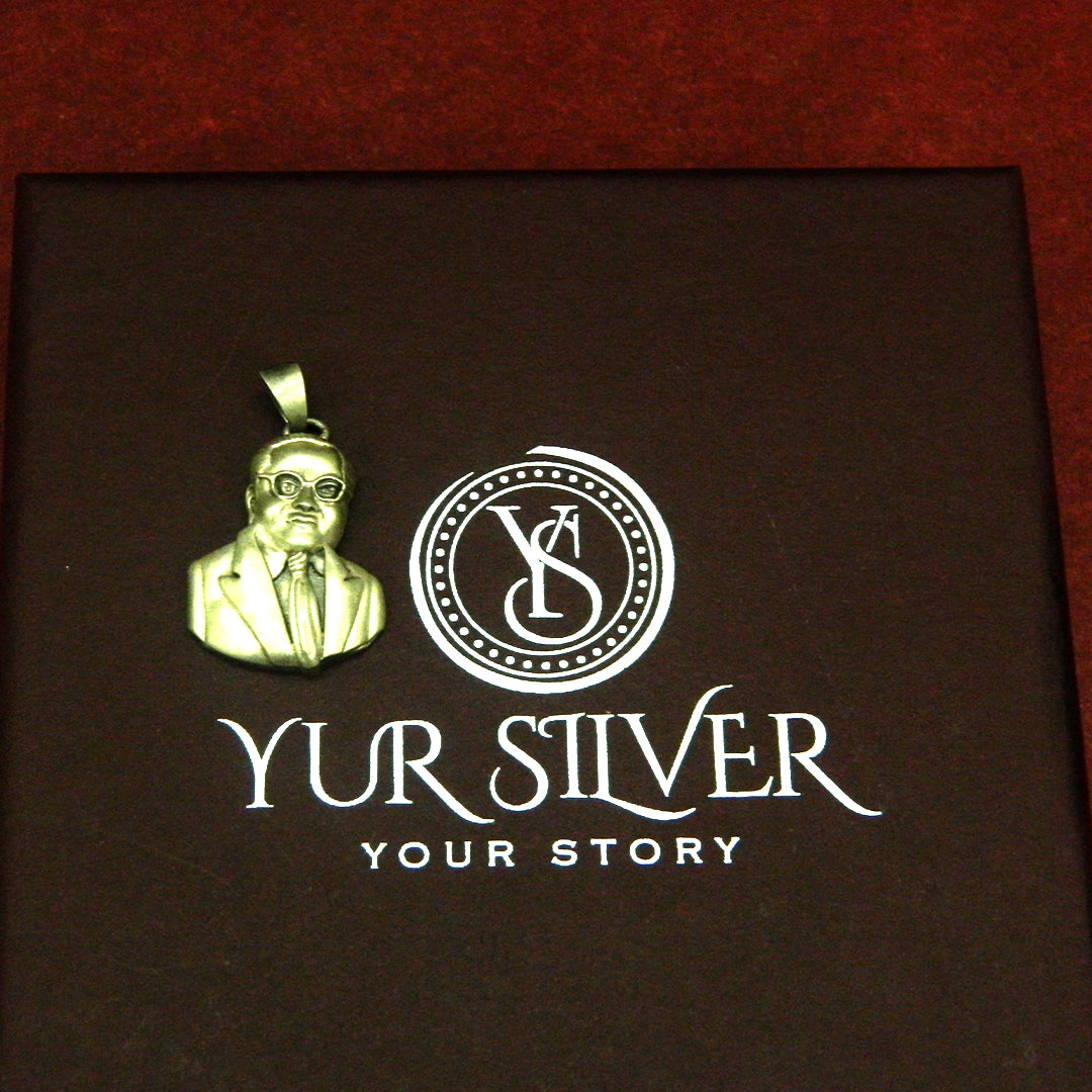YurSilver Dr. B.R. Ambedkar Legacy Pendant