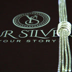 Box Link Tassel Knot Necklace