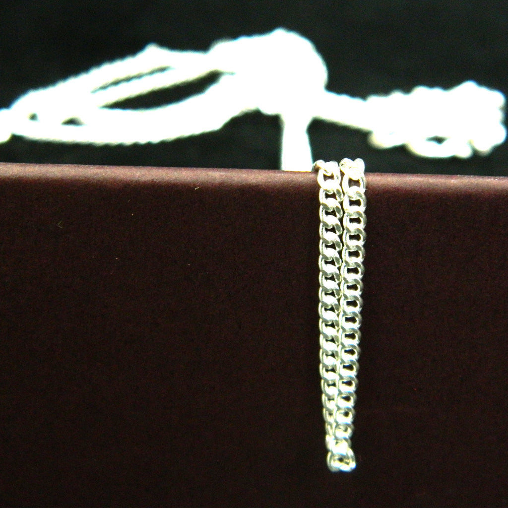 Mini Ball Bead Chain in 925 Sterling Silver