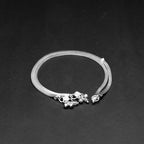 Silver Chain Anklet with charm