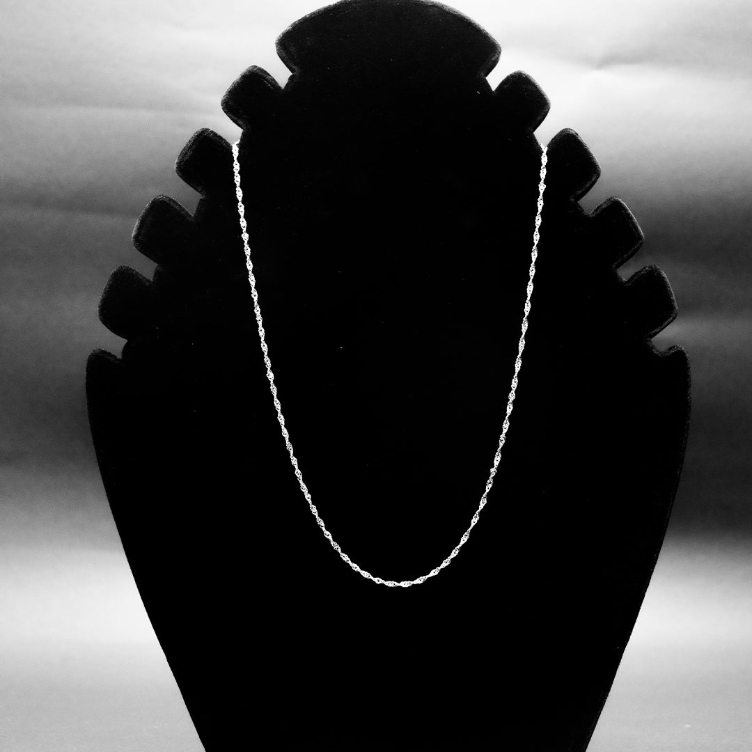 Everyday Minimal Silver Neck Chain