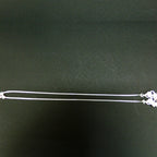 Sleek Sterling Silver Anklet