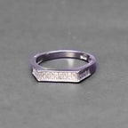 Rectangular Signet Silver Ring