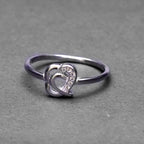 Heart Silver Ring