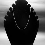 Lightweight 925 Silver Everyday Fashion Chain Necklace