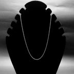 Classic Snake Chain Silver Necklace