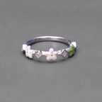 Daisy Flower 925 Sterling Silver Ring for Girls