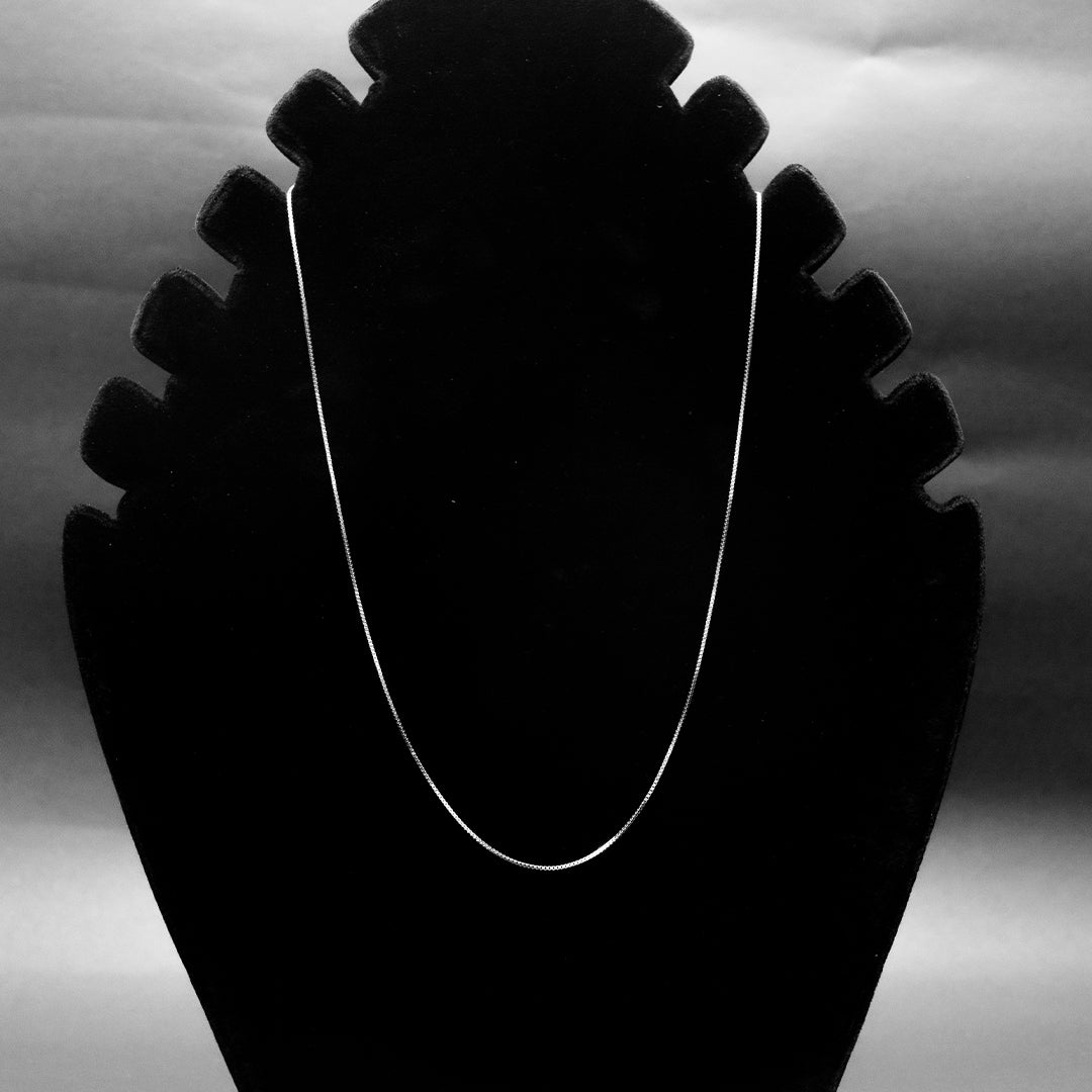 Dainty Rope Link Silver Chain