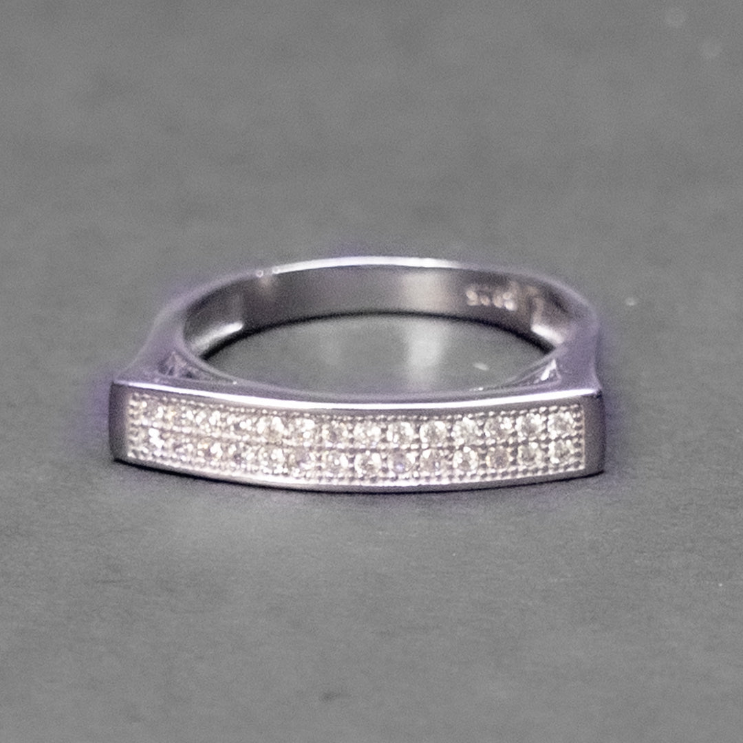 Thin Stackable Silver Ring