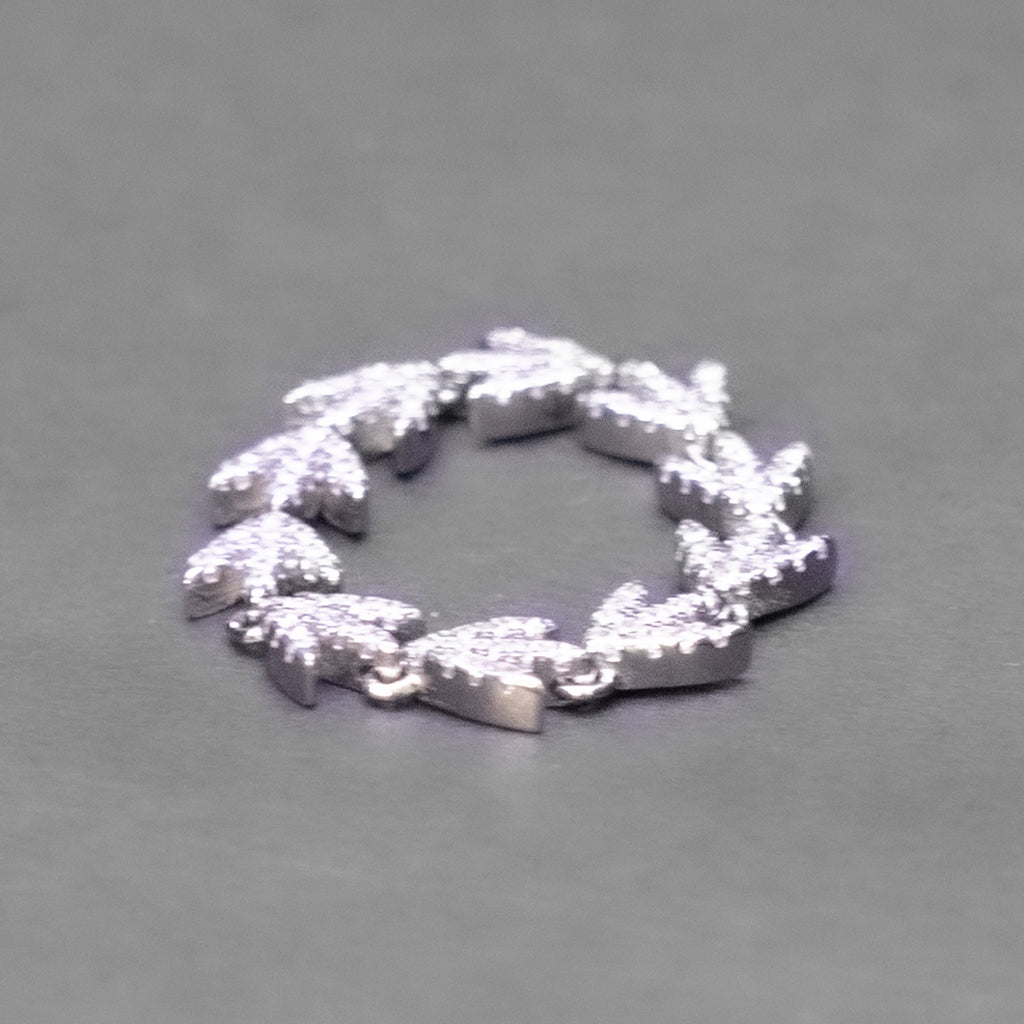 Leaf Vine  925 Sterling Silver Ring for Women