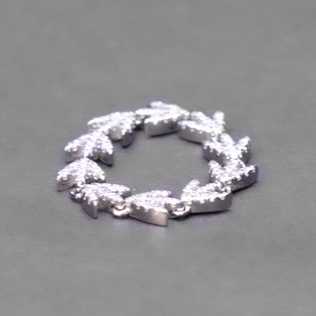 Leaf Vine  925 Sterling Silver Ring for Women