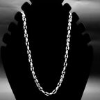 Minimal Beaded Silver Necklace