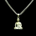 YurSilver Wisdom Buddha Profile Pendant