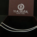 Mini Ball Bead Chain in 925 Sterling Silver