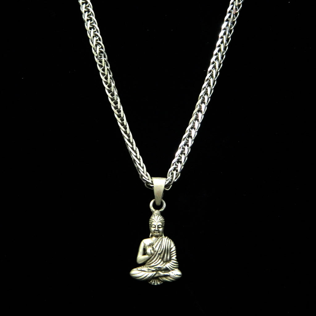 YurSilver Meditative Buddha Pendant