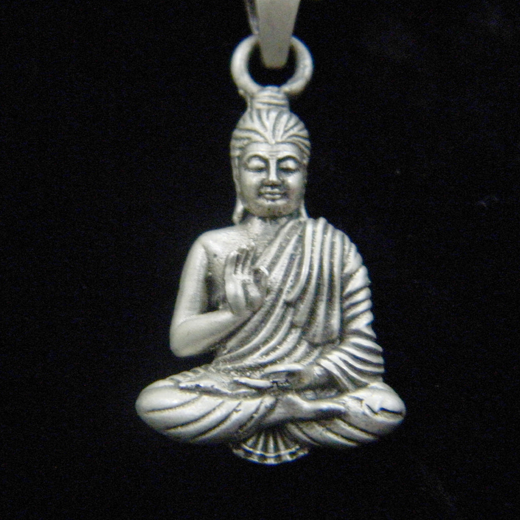 YurSilver Meditative Buddha Pendant