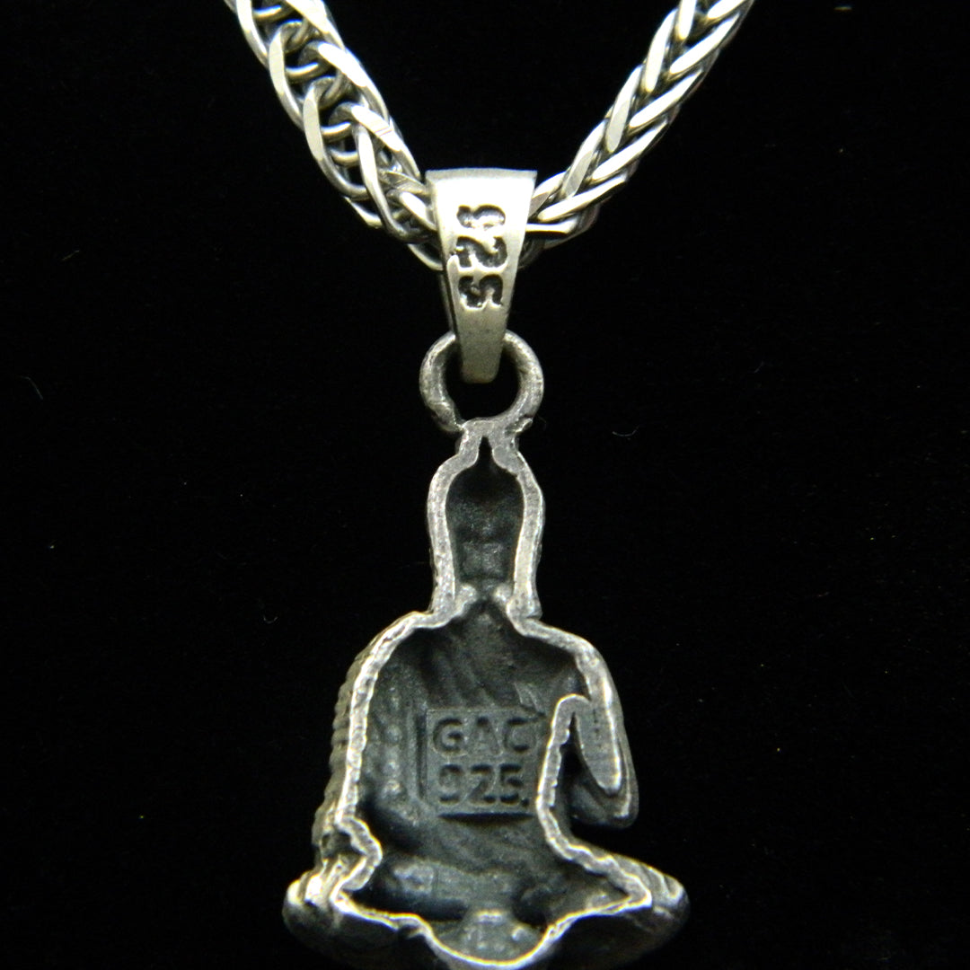 YurSilver Meditative Buddha Pendant