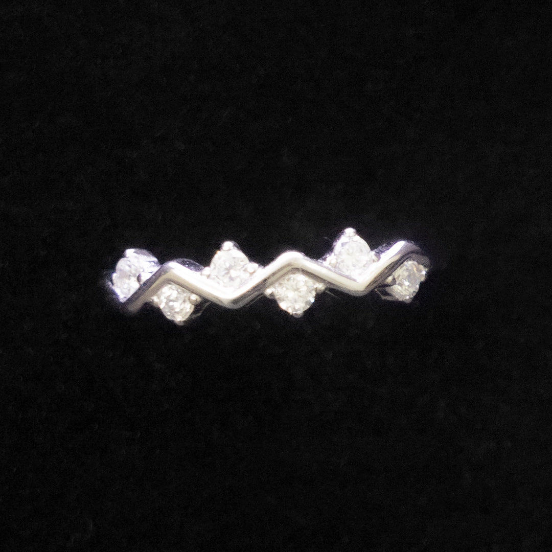 Engraved Signature Silver Band
