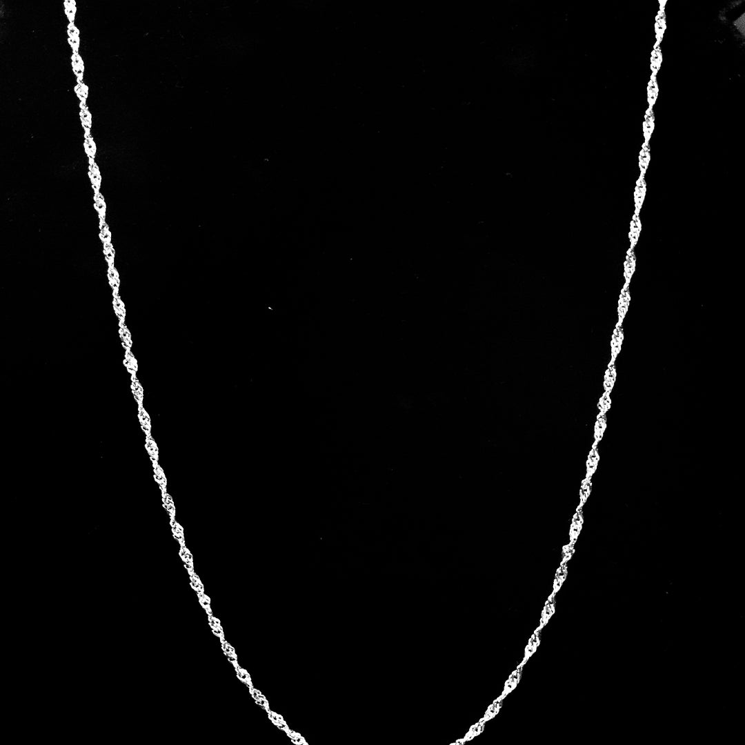 Everyday Minimal Silver Neck Chain