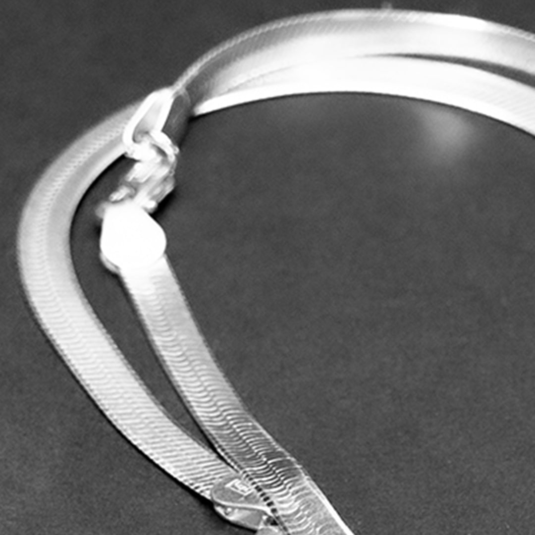 925 sterling silver snake Anklet for Women