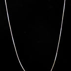 925 Sterling Silver Classic Snake Chain Necklace for Women