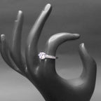 Silver Solitaire Silver Ring