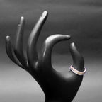 Twisted Sterling Silver Band Ring
