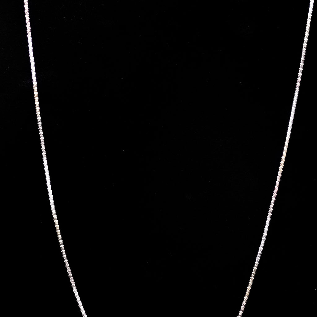 Minimal Silver Snake Chain Necklace