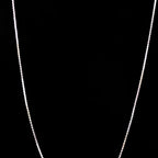 Minimal Silver Snake Chain Necklace