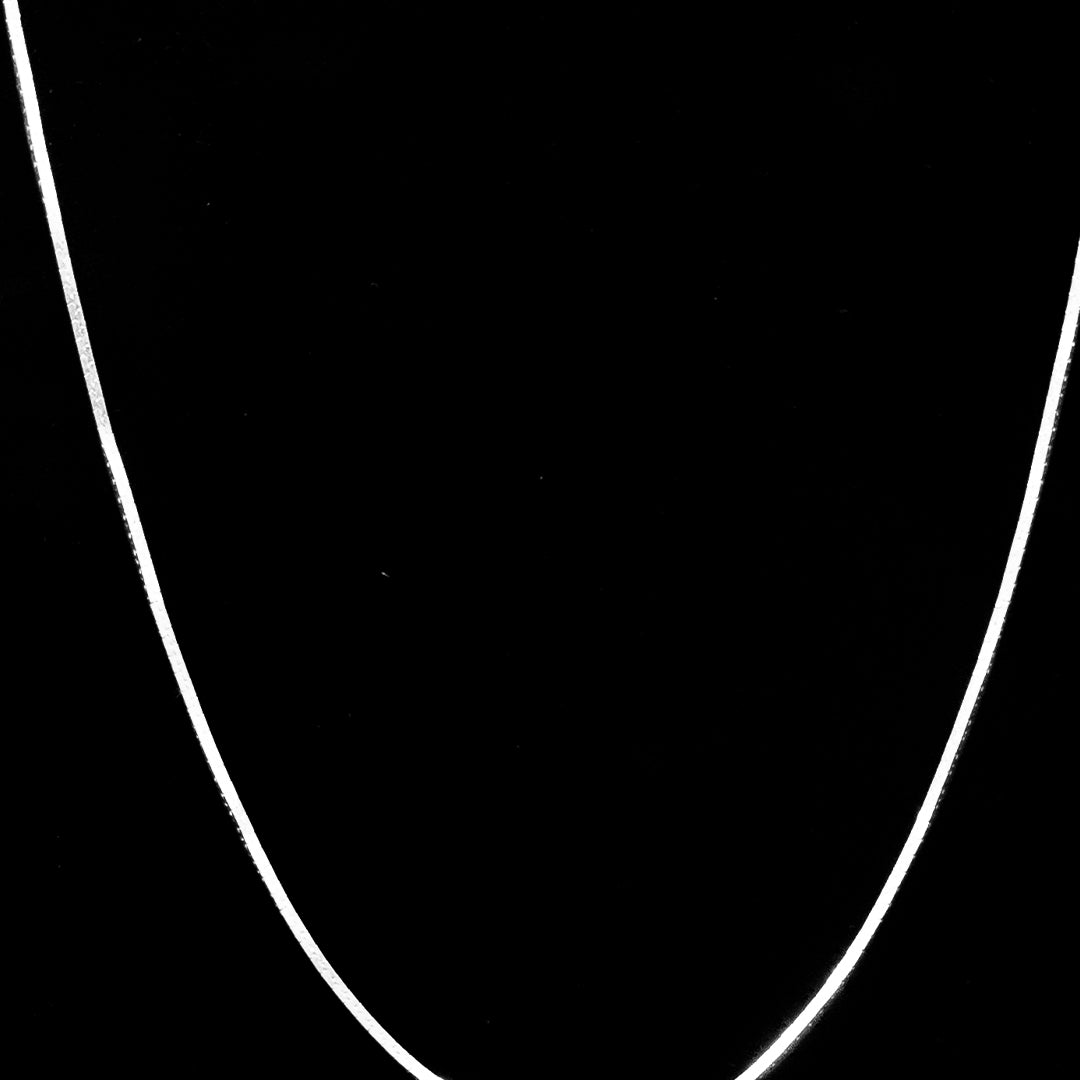 Elegant 925 Silver Thin Chain Necklace for Women