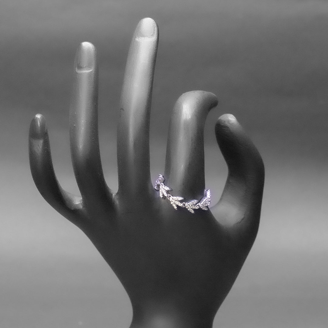 Leaf Vine  925 Sterling Silver Ring for Women