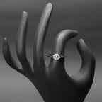 925 Sterling Silver Classic Solitaire Ring