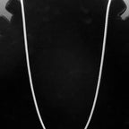 Silver Figaro Link Chain Necklace