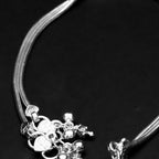 Sleek Sterling Silver Anklet