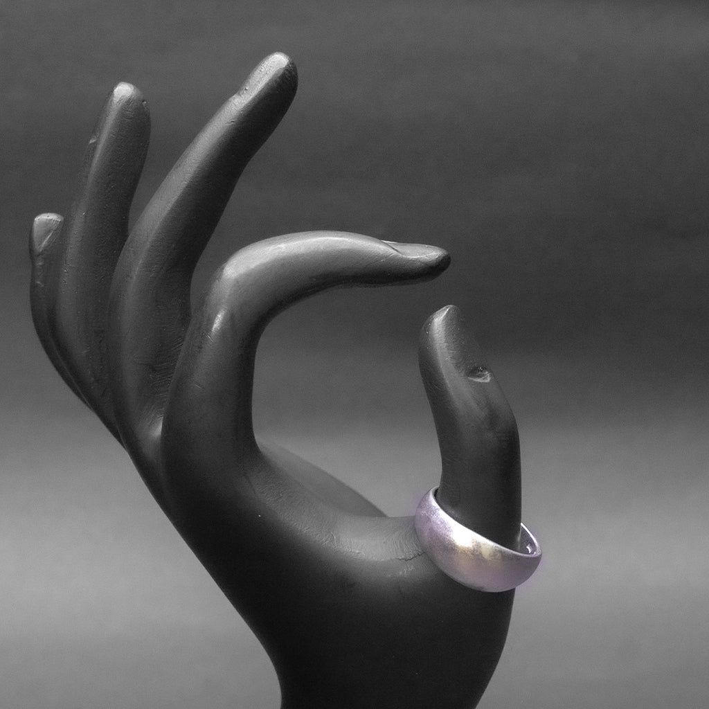 Plain Silver Band Ring